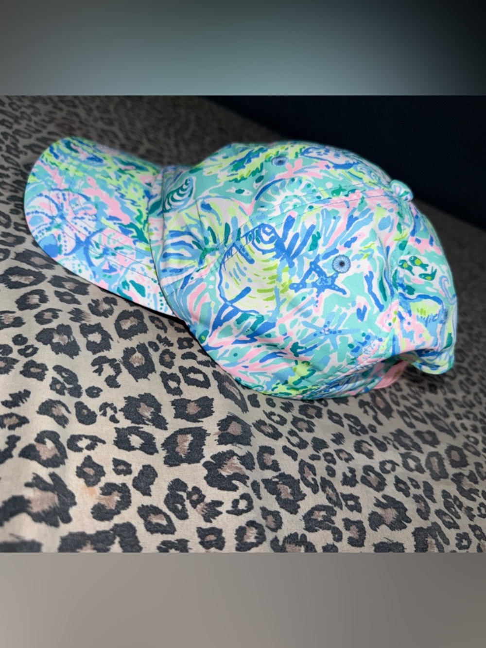 Lilly Pulitzer Baseball Hat - Picture 2 of 6